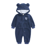 Baby Newborn One-piece Thickened Fleece Rompers