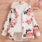 Kid Baby Girl Winter Cartoon Jacket Soft Polyester Coats