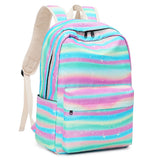 Kid Rainbow Elementary Backpack School Bag