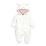 Baby Newborn One-piece Thickened Fleece Rompers