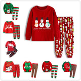 Kid Baby Boys Girls Christmas New Year Cartoon Home Pajamas