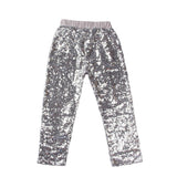 Kid Girl Multicolor Sequined Trousers Pants