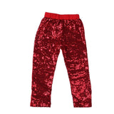 Kid Girl Multicolor Sequined Trousers Pants