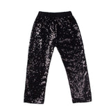 Kid Girl Multicolor Sequined Trousers Pants