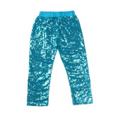 Kid Girl Multicolor Sequined Trousers Pants