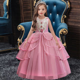 Kid Girl Performance Catwalk Evening Dresses