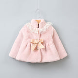Children's Clothing Girls' Imitation Fur Jacket Thickened Children's Imitation Fur Jacket
