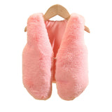 Children's Clothing Girls' Imitation Fur Jacket Thickened Children's Imitation Fur Jacket
