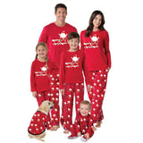 Family Matching Parent-child Printed Christmas Home Pajamas