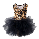 1-5Y Kid Baby Girl Ballet Swan Dance Performance Dress