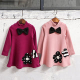 Kid Baby Girls Stylish Embroidered Flower Dresses