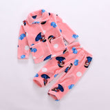 Kid Baby Girl Boy Winter Autumn Thick Loungewear Pajamas