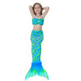 Kid Girl Mermaid Swimsuit Bikini Swimwear
