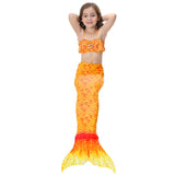 Kid Girl Mermaid Swimsuit Bikini Swimwear