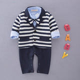 Baby Boy Spring Autumn Gentlemen Long Sleeve 3 Pcs Sets