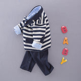 Baby Boy Spring Autumn Gentlemen Long Sleeve 3 Pcs Sets