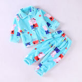 Kid Baby Girl Boy Winter Autumn Thick Loungewear Pajamas