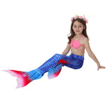 Kid Girls Swimsuit Mermaid Tail Swimwear