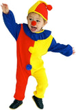 3-8T Kid Boy Girl Halloween Clown Costume Jumpsuits Toddlers Dress Up
