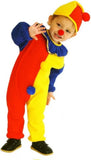 3-8T Kid Boy Girl Halloween Clown Costume Jumpsuits Toddlers Dress Up