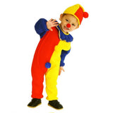 3-8T Kid Boy Girl Halloween Clown Costume Jumpsuits Toddlers Dress Up