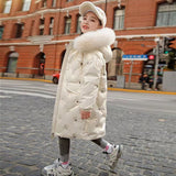 Kid Girls Down Cotton Winter Coats Jackets