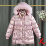 Kid Girl Down Cotton Winter Fleece Jacket Coats