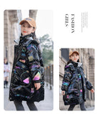 Kid Girl Cotton-padded Jacket Long Winter Coats