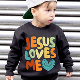 Kid Baby Boys Print Casual Long Sleeve Crew neck Sweatshirt