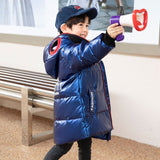 Kid Boy Down Padded Thickened Winter Coats Jackets