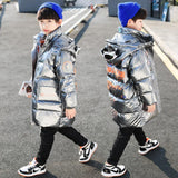 Kid Boy Thickened Hooded Jacket Cotton Winter Jacket