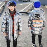 Kid Boy Thickened Hooded Jacket Cotton Winter Jacket