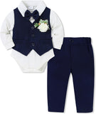 SANMIO Baby Boy Baptism Outfit Suit Set Christening Formal 0-24M