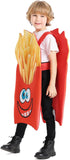 4-8T Kid Halloween Hamburg French Fries Costume