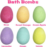 Easter Bubble Bath Bombs Easter Squishy Toys Gifts 6 Pack