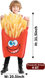 4-8T Kid Halloween Hamburg French Fries Costume
