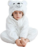 0-4T Infant Baby Halloween Costume Animal Hooded Romper Outfit