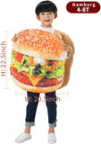 4-8T Kid Halloween Hamburg French Fries Costume