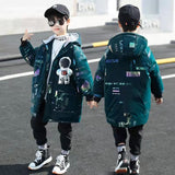 Kid Boy Winter Fashion Trends Cotton-padded Coats Jackets