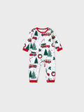 Christmas Family Matching Allover Xmas Long-sleeve Pajamas Sets