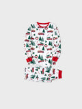 Christmas Family Matching Allover Xmas Long-sleeve Pajamas Sets