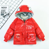 Kid Boy PaddedDown Plush Warm Thickened Jacket Coats