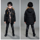 2-12T Kid Boy Winter Cotton-padded Korean Down Jacket Coats