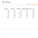 0-3T Baby Winter Autumn Bear One-piece Flannel Rabbit Romper