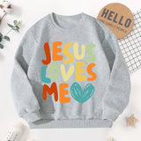 Kid Baby Boys Print Casual Long Sleeve Crew neck Sweatshirt