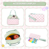 Candy Girls Backpack Set with Lunch Bag Pencil Case School Schoolbags 3 Pcs/Set