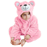 0-4T Infant Baby Halloween Costume Animal Hooded Romper Outfit