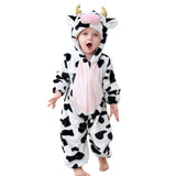 0-4T Infant Baby Halloween Costume Animal Hooded Romper Outfit