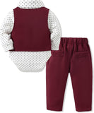 SANMIO Baby Boy Baptism Outfit Suit Set Christening Formal 0-24M