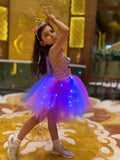 2-10Y Kid Girl Unicorn Sequin Sparkle Rainbow Tutu Birthday Dresses